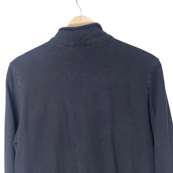 Puma Men’s Mock Neck Full Zip Sweatshirt with Elastic Panels and Pockets Black - Picture 8 of 11